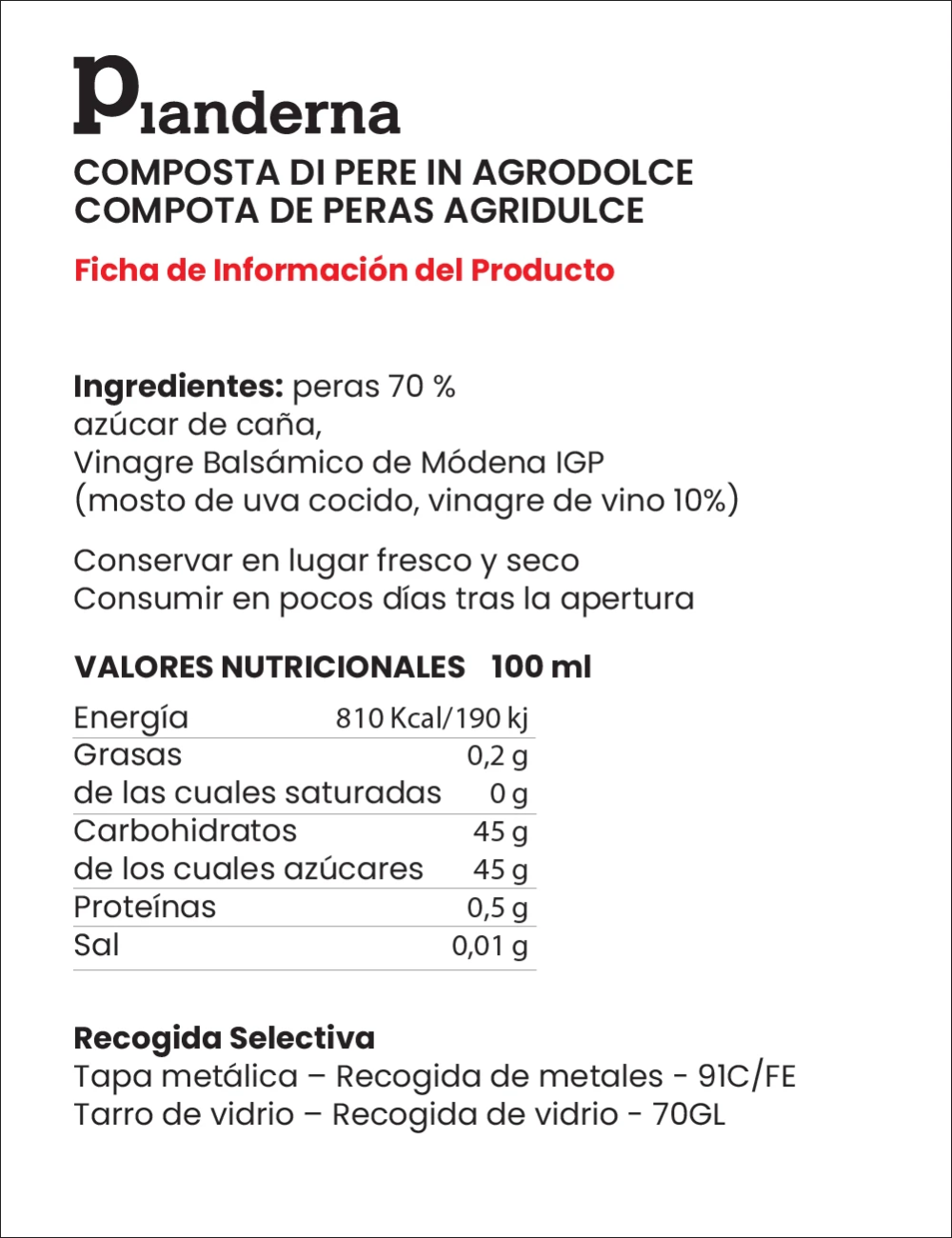 Compotée de poires aigre-douce | Pour fromages affinés