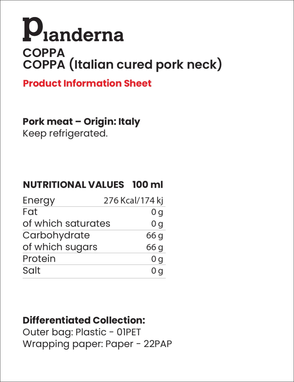 Coppa Artigianale Emiliana | Salume stagionato