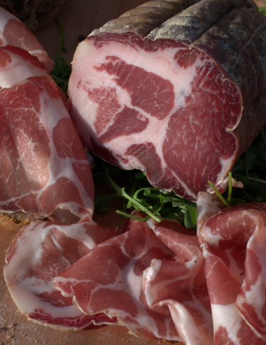 Emilianische Coppa handwerklich | Gereifte Spezialität