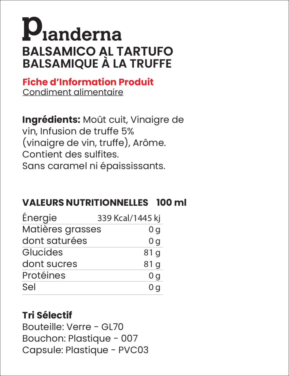 Balsamico-Trüffel-Dressing