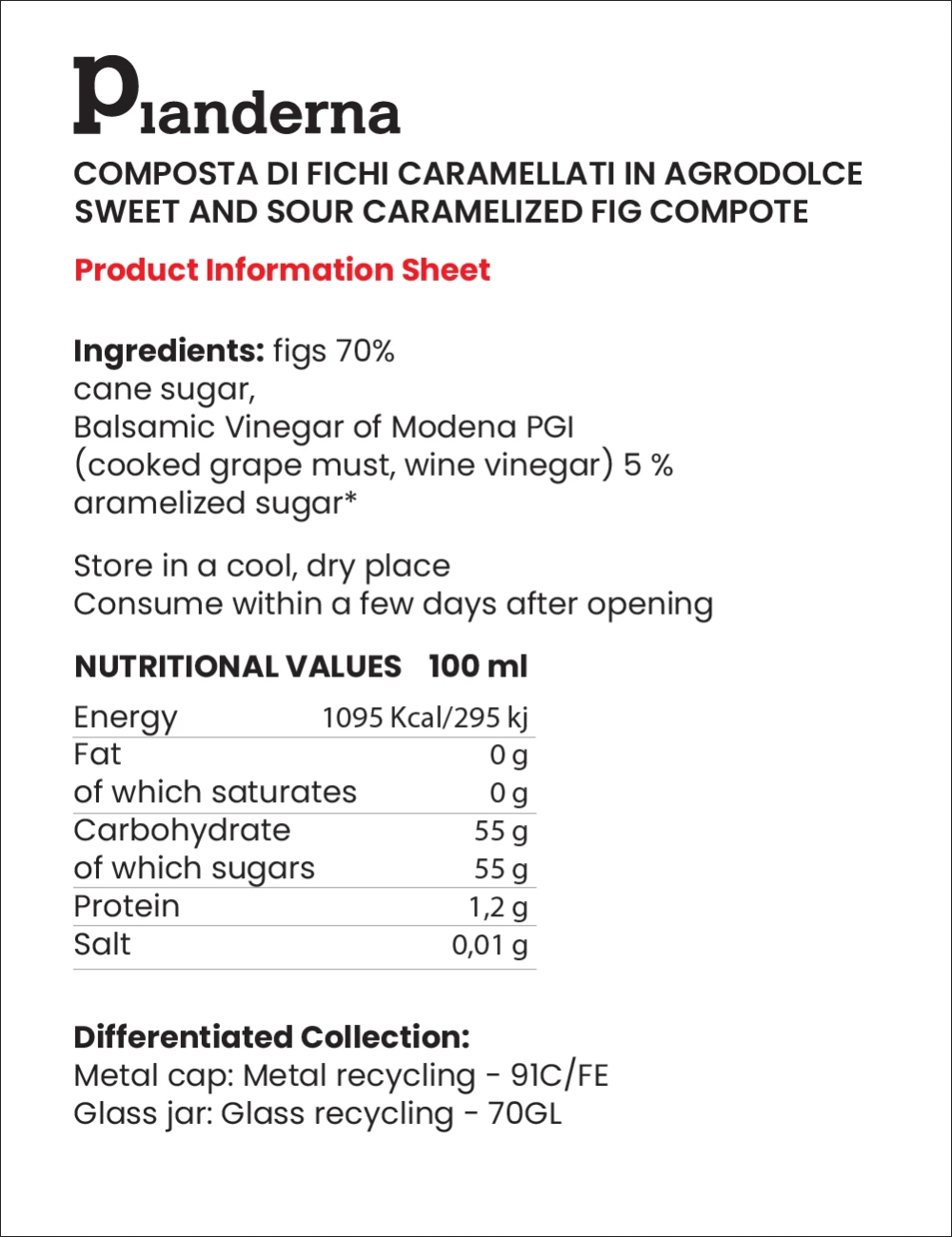 Compota de higos caramelizados agridulce